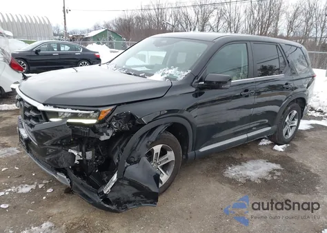 2025 Honda Pilot Ex-L from USA, damaged, VIN 5FNYG1H49SB050427